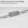 Boîtier de jonction Cat.6 blindé