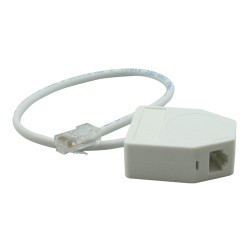 Doubleur téléphonique RJ45 - câblage 4-5--4-5 / 7-8--4-5