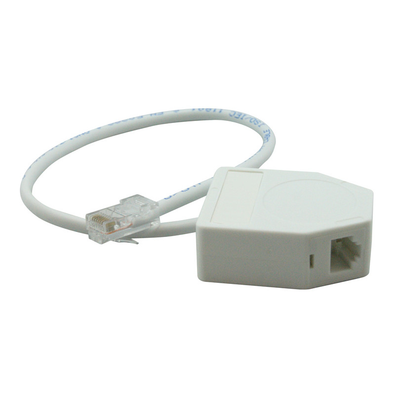 Doubleur téléphonique RJ45 - câblage 4-5--4-5 / 7-8--4-5