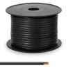 Bobine de câble plat 4 conducteurs RJ11 100.00m noire