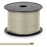 Bobine de câble plat 4 conducteurs RJ11 100.00m beige