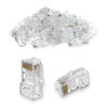 Connecteur RJ45 Cat. 6 non blindé spécial tous câbles sachet de 100