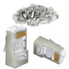 Connecteur RJ45 Cat. 6 blindé spécial tous câbles sachet de 100
