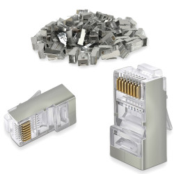 Connecteur RJ45 Cat. 5e blindé sachet de 100