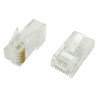 Connecteur RJ45 Cat. 6 non blindé sachet de 10