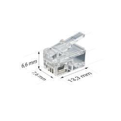 Connecteur RJ9 sachet de 100