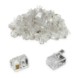 Connecteur RJ11 sachet de 100
