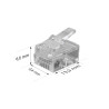 Connecteur RJ12 sachet de 100