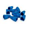 Manchon de protection souple pour RJ45 bleu sachet de 10