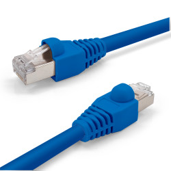 Manchon de protection souple pour RJ45 bleu sachet de 10