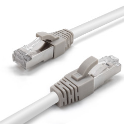 Manchon RJ45 avec maintien méca Diam 6.00mm sachet de 100 Beige