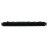 Panneau de brassage téléphonique noir 19  1U 25 ports ISDN Cat. 3