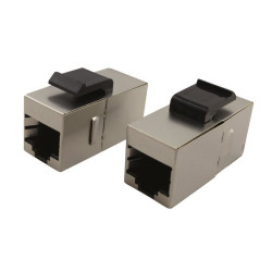 Traversée blindée F/F RJ45 Cat. 6 FTP