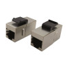 Traversée blindée F/F RJ45 Cat. 6 FTP
