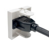 Plastron 45x45 HD15 F/F avec câble 0.20m
