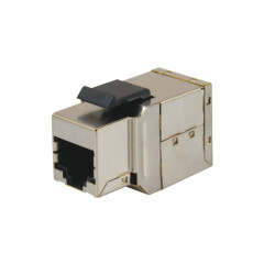 Traversée blindée F/F RJ45 Cat. 6a FTP