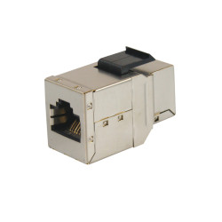 Traversée blindée F/F RJ45 Cat. 6a FTP