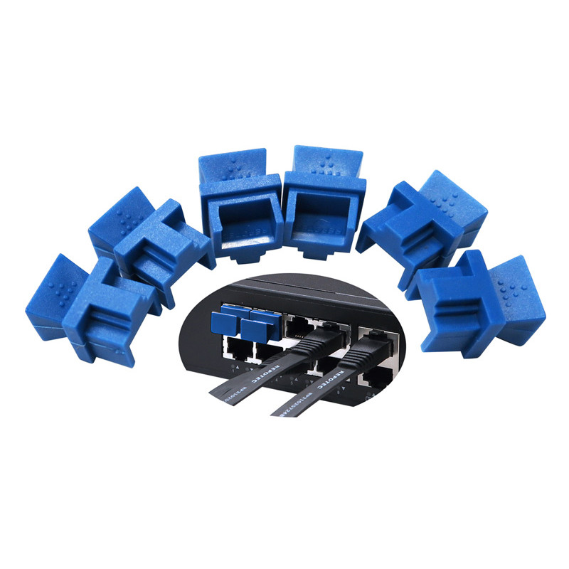 Cache de protection pour embase RJ45 sachet de 10