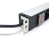 Multiprise rackable 19 pouces 8 prises avec interupteur fix orientabl