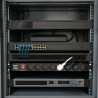 Multiprise rackable 19 pouces 8 prises avec interrupteur cable 1,80m