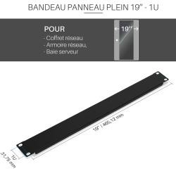 Panneau plein 1 U