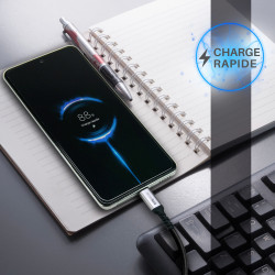 Cordon 100W 5A 20V Charge rapide USB 3.2 type C Mâle-Mâle 2.00m S