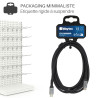 Cordon 100W 5A 20V Charge rapide USB 3.2 type C Mâle-Mâle 2.00m S
