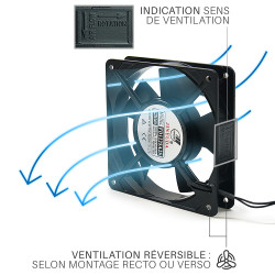 Ventilateur pour coffret