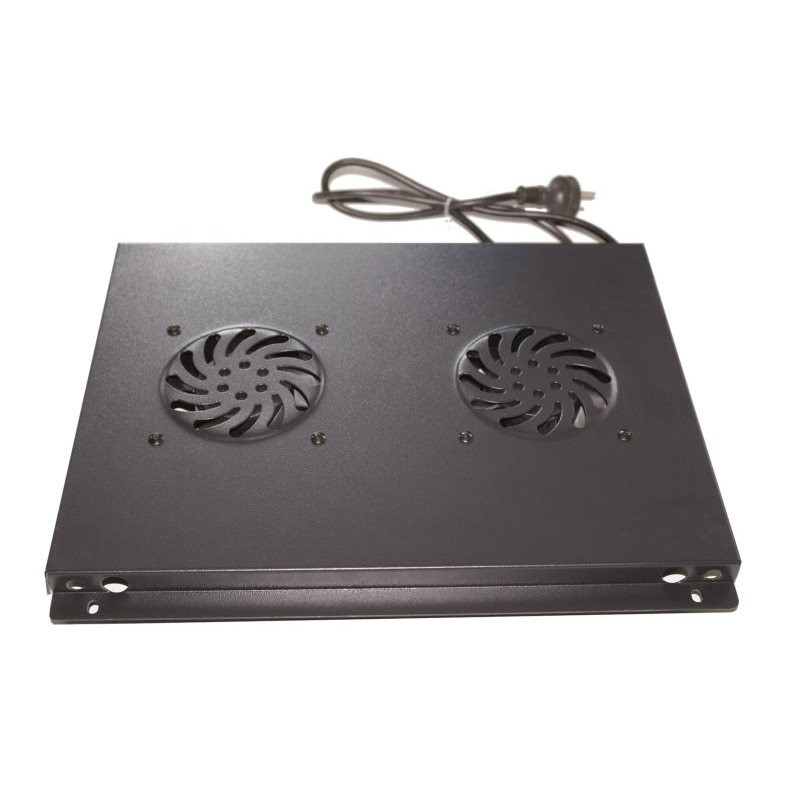 Kit 2 ventilateurs pour baie reseaux 600x600
