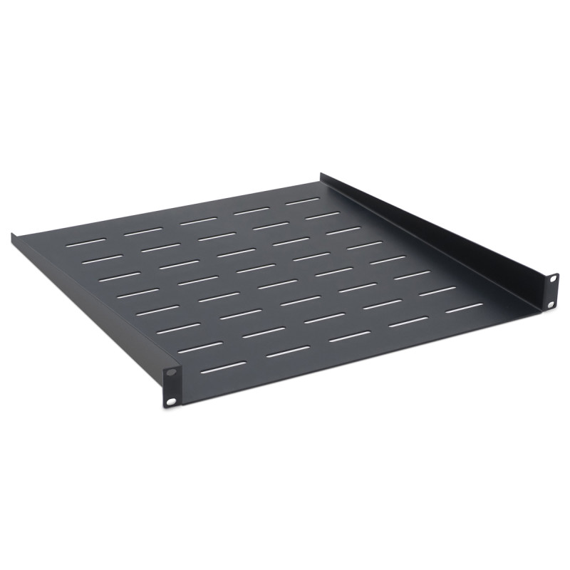 Plateau noir fixation avant 450mm 1U