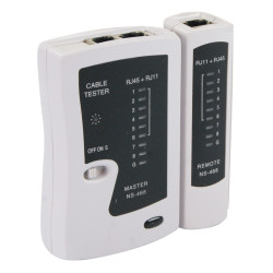 Testeur réseau RJ11/12 et RJ45