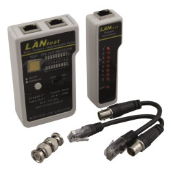 Testeur réseau multiple RJ11/12/RJ45 et Coax pro
