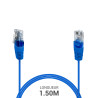 Cordon téléphone RJ45 1 paire 4-5/4-5 bleu 1.50m