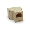 Coupleur RJ45 en T F/F/F 8P8C