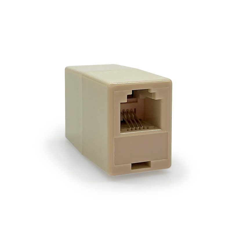 Raccord F/F RJ11 6P4C droit Sachet