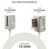 Rallonge téléphonique M/F 10.00M
