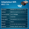 Nano Clé USB Wi-Fi 802.11n 150 Mbps WAYTEX Blister