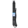 Multiprise parasurtenseur interrupteur 8 prises 1.50m, 3x1,00mm2 noir