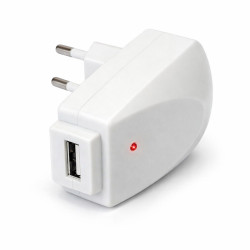 Chargeur secteur USB 1A blanc sachet