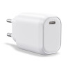 Chargeur secteur rapide USB-C 20W Blanc Suspendu