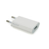 Chargeur secteur USB compact 1A blanc Suspendu