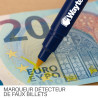 Marqueur stylo détecteur de faux billet