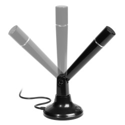 Micro FLEX Omnidirectionnel Orientable sur Pied Réduction de Bruit