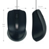 Souris optique filaire USB 1000 Dpi 2 boutons + 1 molette  noir