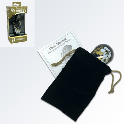 Mini souris optique USB Golden Sunset toutes surfaces, cordon rétract