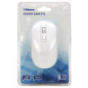 Souris Sans Fil Optique avec Nano Récepteur USB Sensib Régl Blanche
