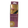 Ecouteurs stéréo rose vintage cristal Swarovski monture or 