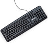 Clavier noir 105 touches USB