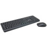 Pack clavier souris sans fils multimédia 2.4 GHz portée 10.00m noir