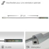 Lampe flexible 3 leds sur port USB TEXET